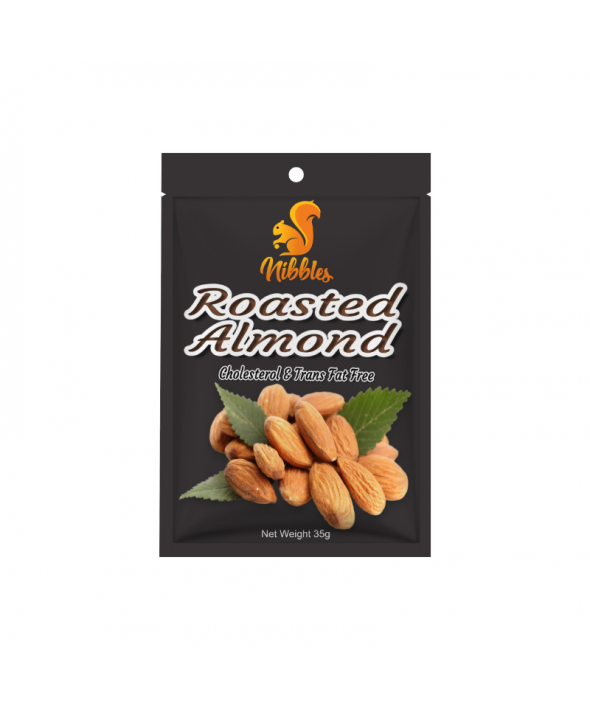 Nibbles Premium Roasted Almonds 35g