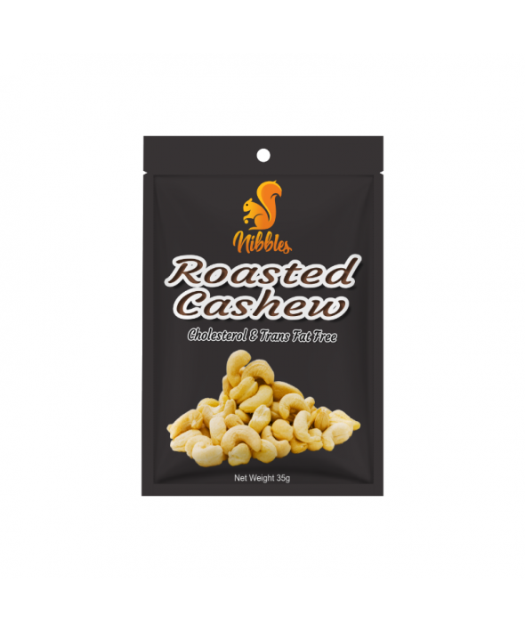Nibbles Premium Roasted Cashew Nuts 35g
