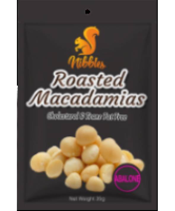 Nibbles Premium Roasted Abalone Macadamia Nut 35g