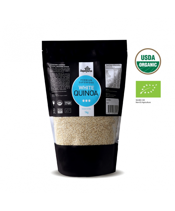 SuperFarm Organic White Quinoa  有机白藜麦 1kg